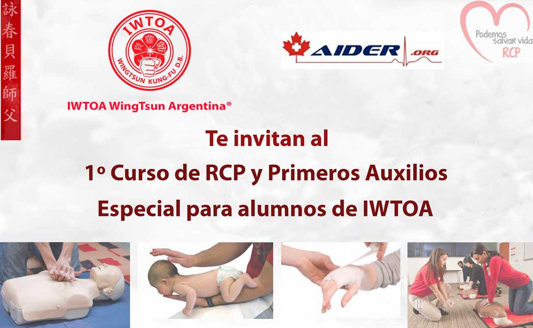 Curso de RCP y Primeros Socorros para alumnos e instructores de  IWTOA WingTsun Argentina®